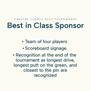 Best in Class Sponsor